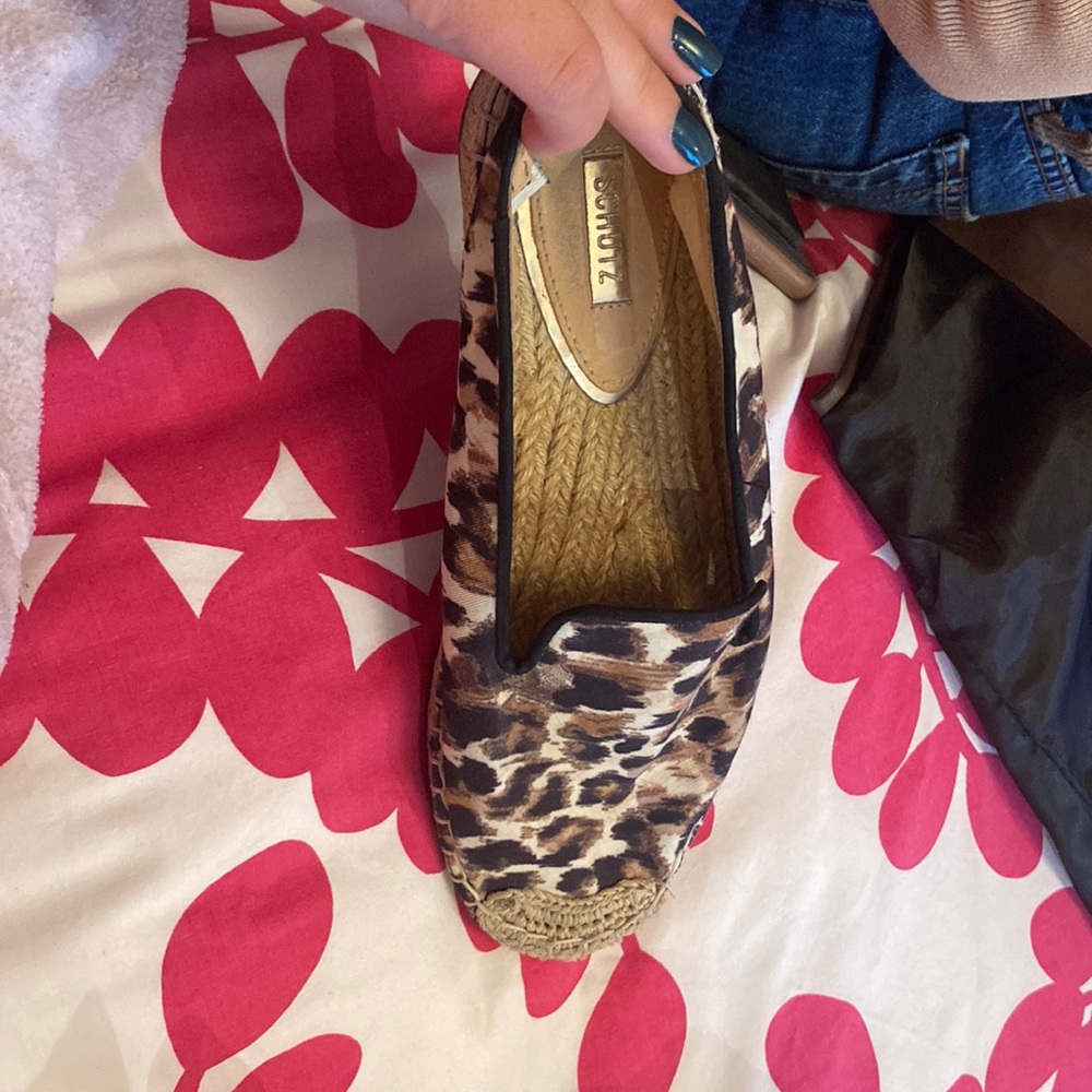 Shutz loafers.